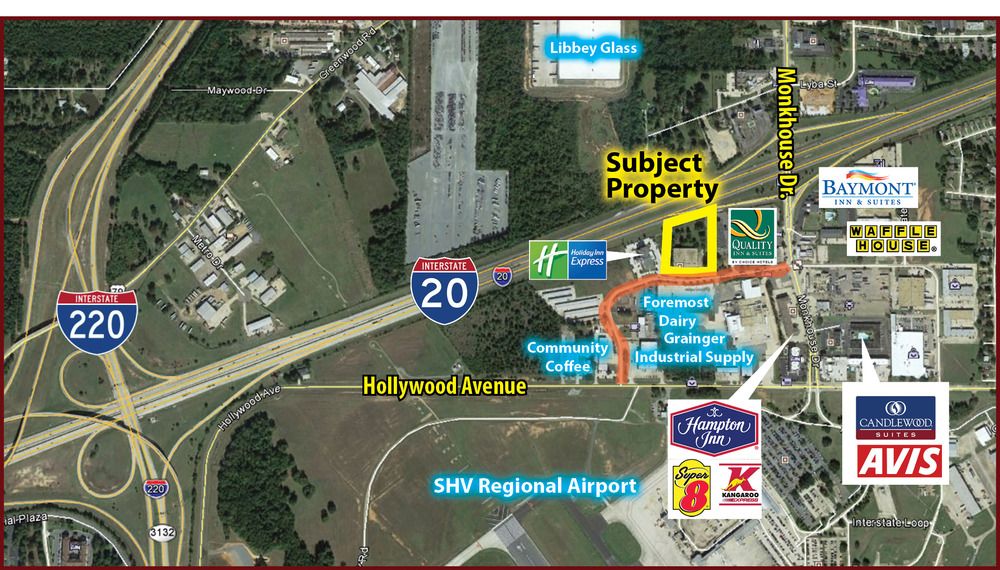 Warehouse Building: 5408 Interstate Dr, Shreveport, LA 71109